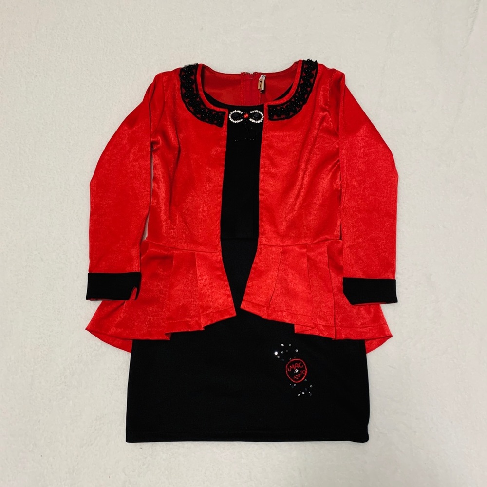 Red Blazer Dress